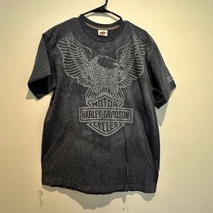 Harley Davidson T shirt Size Large Eagle